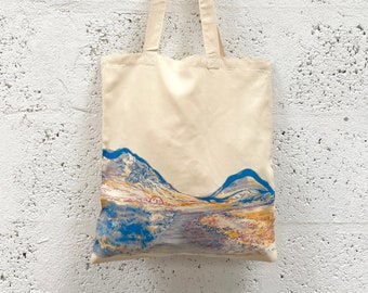 Glen Coe Mountain tote bag - Scottish Mountains - Mountain Tote bag