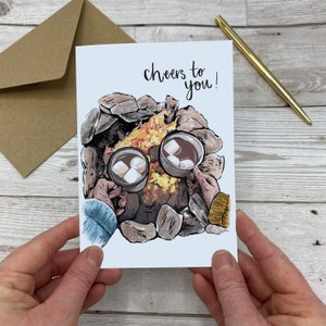 Cheers to you card - Celebration card - Ben fatto card