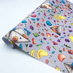 Klettern Geschenk, Bouldern Geschenkpapier, Kletterer Geschenk, Kletterer Geschenk, Klettern, Indoor Klettern
