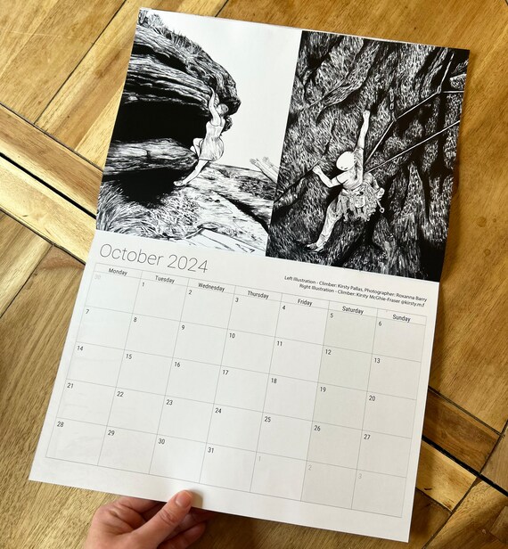 Second Sale Rock Climbing Calendar 2024 Rock Climbing Gift 2024 Climbing  Calendar - Etsy