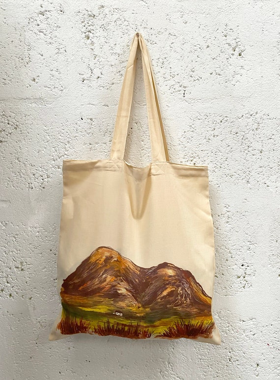 Glen Coe Mountain Tote Bag  Scottish Mountains  Mountain | Etsy