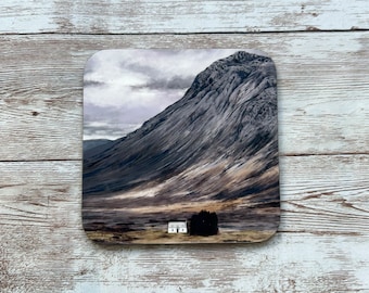 Mountain Coaster - Scottish Mountain Coaster - Glencoe - Buachaille Etive Mòr - Mountain Homeware - Mountain Art