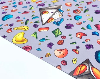 Climbing Gift, Bouldering wrapping paper, Rock Climber Gift, Climber Gift, Climbing, Indoor Climbing