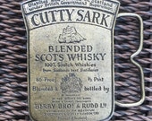 Cutty Sark Whisky Belt Buckle