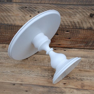12&quot; 14&quot; 16&quot; 18&quot; White cake stand wooden stand Wedding cake stand Wood cake stand Wedding Cake Topper Cake stands