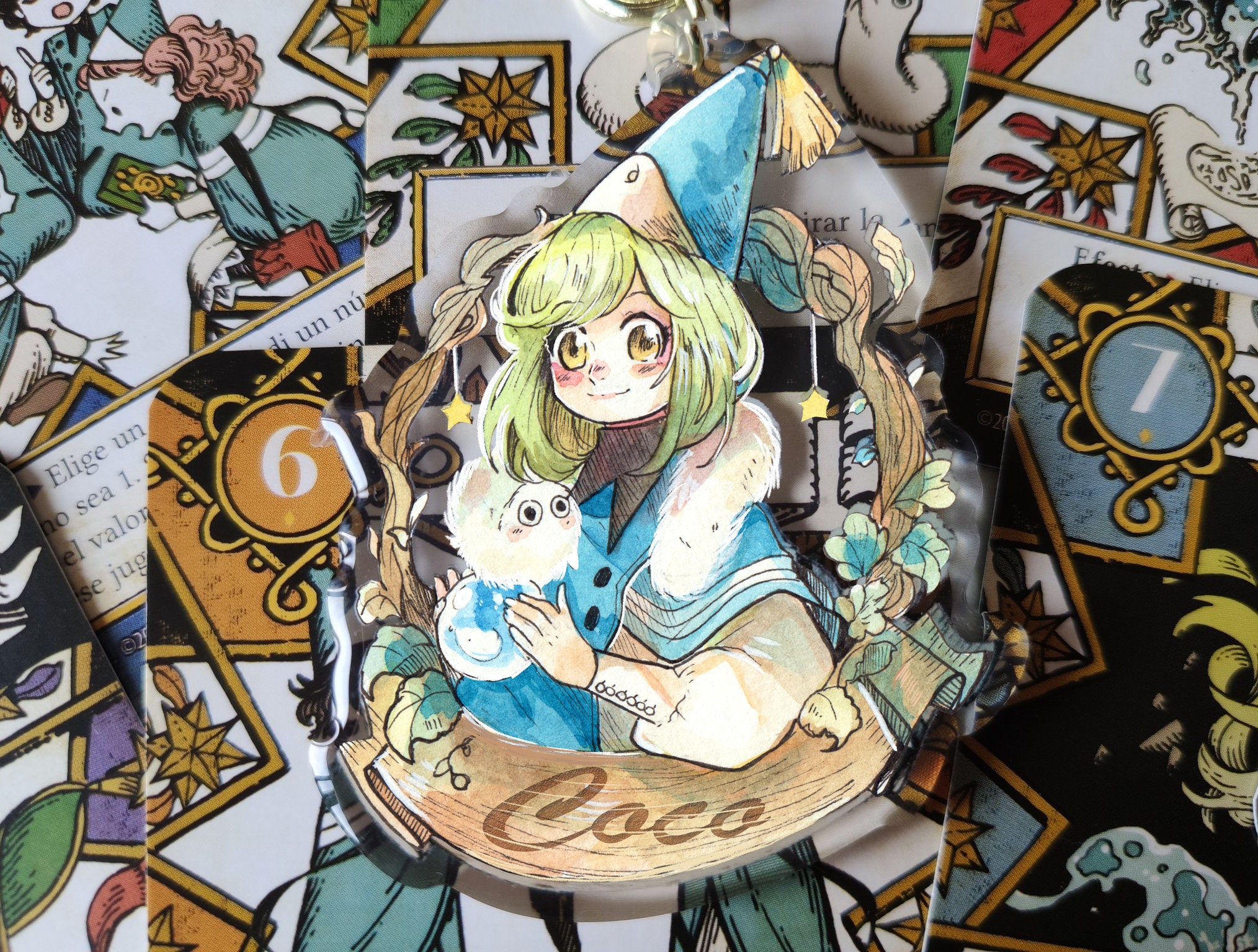 Witch Hat Atelier Keychain Etsy Canada