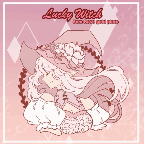 Lucky Witch , enamel pin [Preorder]
