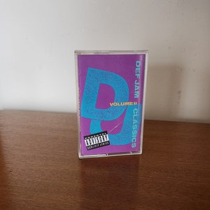 Very Cool & Vintage DEF JAM CLASSICS Volume 2 Cassette Tape