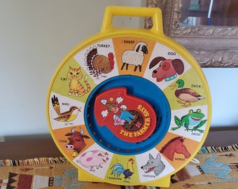 animal sound toy spinner