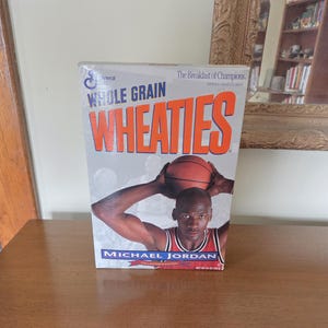 Collectible Wheaties Michael Jordan - Etsy