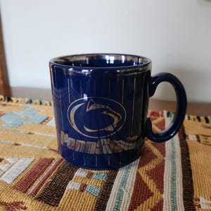 Very Cool & Vintage Penn State University (PSU) Nittany Lions Ceramic Coffee/Tea/Cocoa Mug/Cup, Made in England