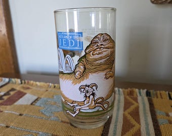 Very Cool & Vintage 1983 STAR WARS Return of The Jedi Collector Glass from Burger King