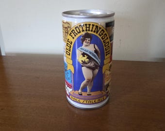 Very Funny & Vintage OLDE FROTHINGSLOSH Pale Stale Ale Novelty Beer Can (Empty), Made by Pittsburgh Brewing Co.