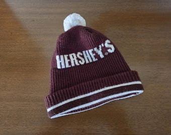 Super Sweet & Vintage HERSHEY'S Cocoa Colored Beanie/Winter Hat