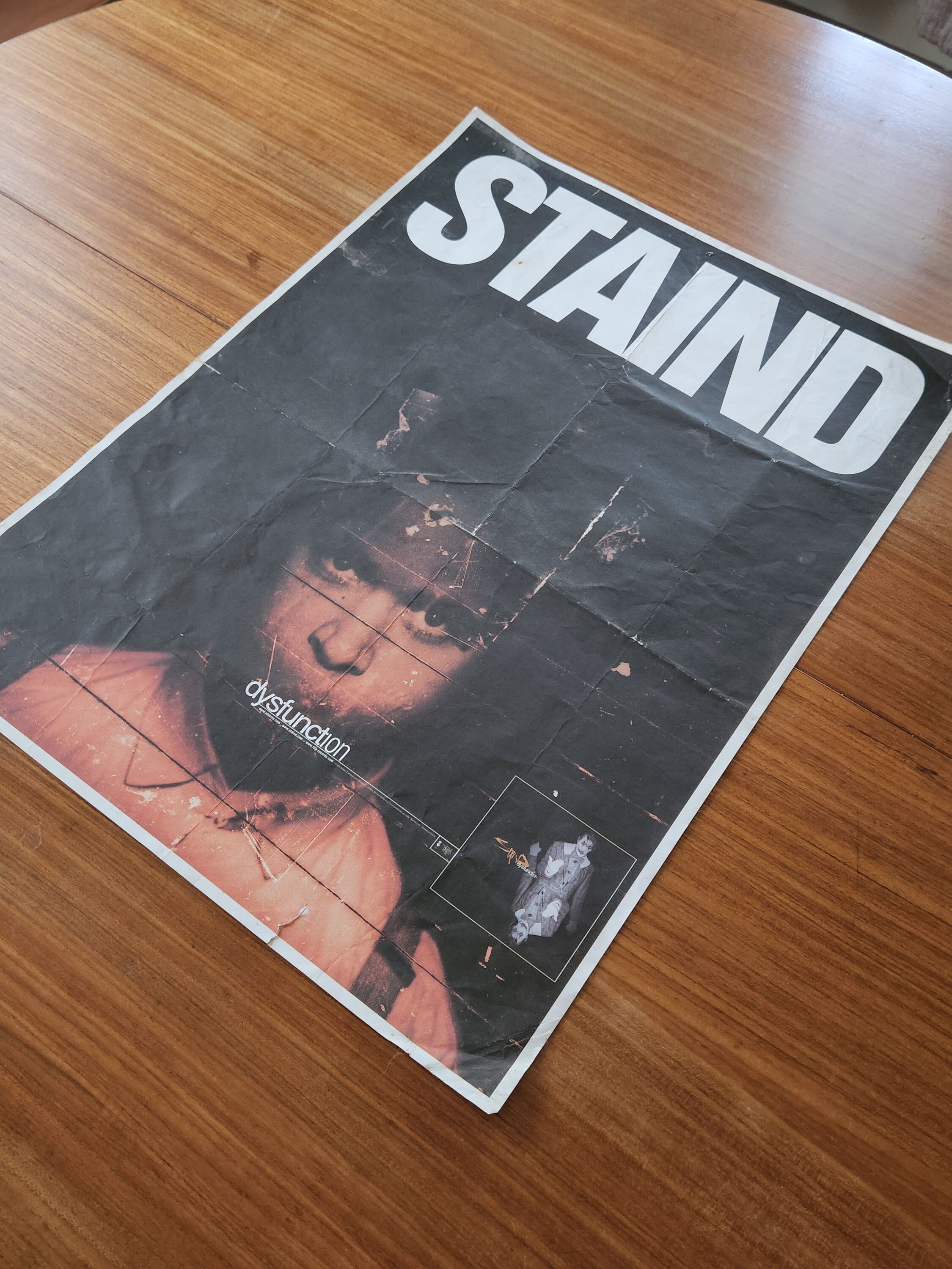 Very Cool Original & Vintage 1999 STAIND DYSFUNCTION - Etsy