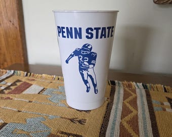 Very Rare & Vintage PSU Penn State University Nittany Lions Bowl Games Plastic Cup