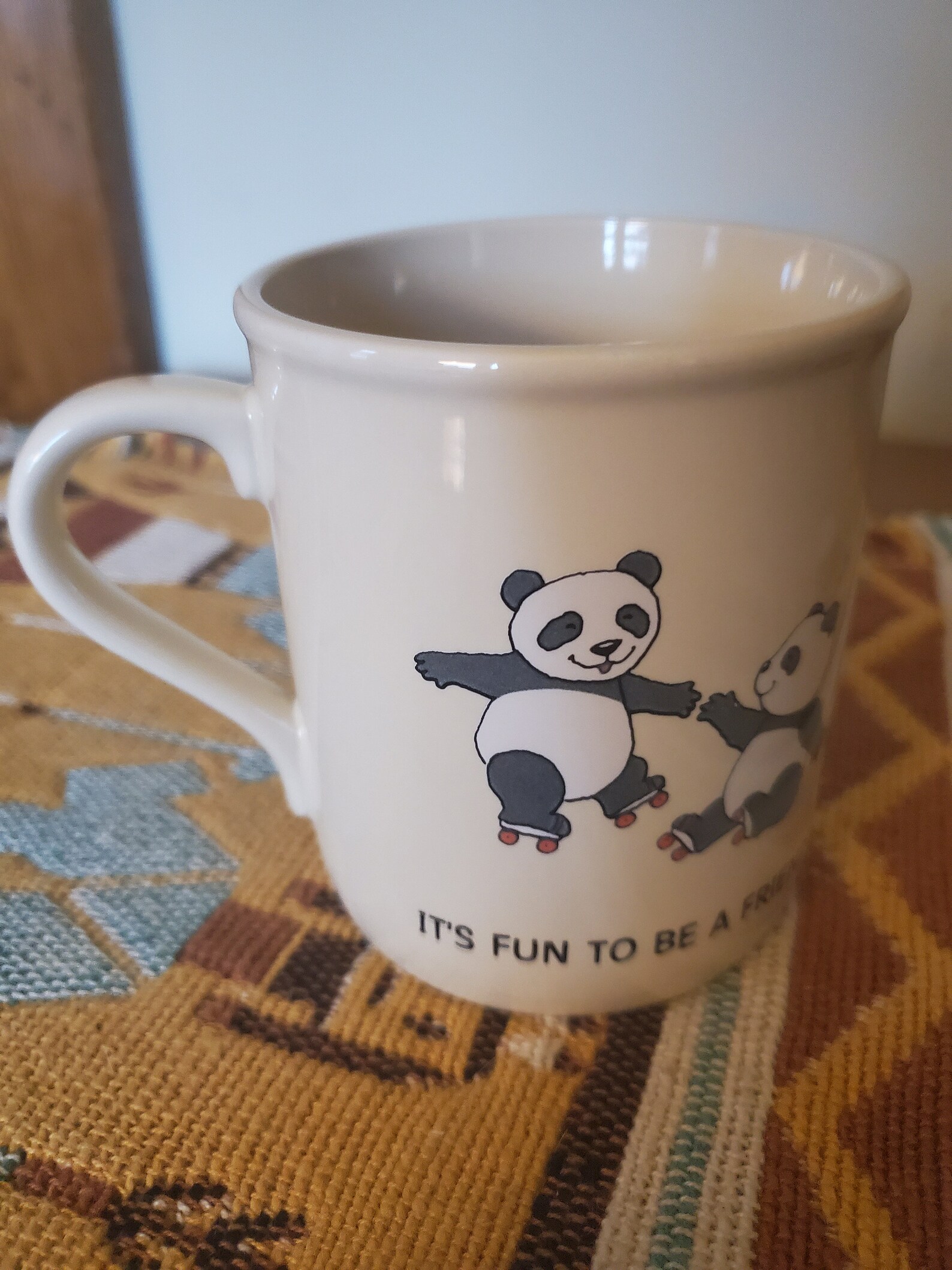 Vintage & Very Cute 2 BFF Pandas Roller Skating 'It's Etsy