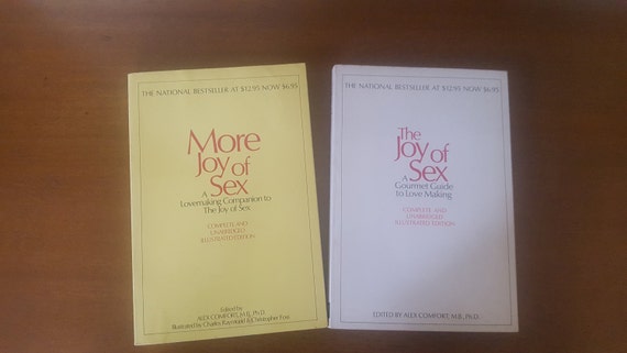 2 Vintage The Joy Of Sex And More Joy Of Sex Paperback Books Etsy