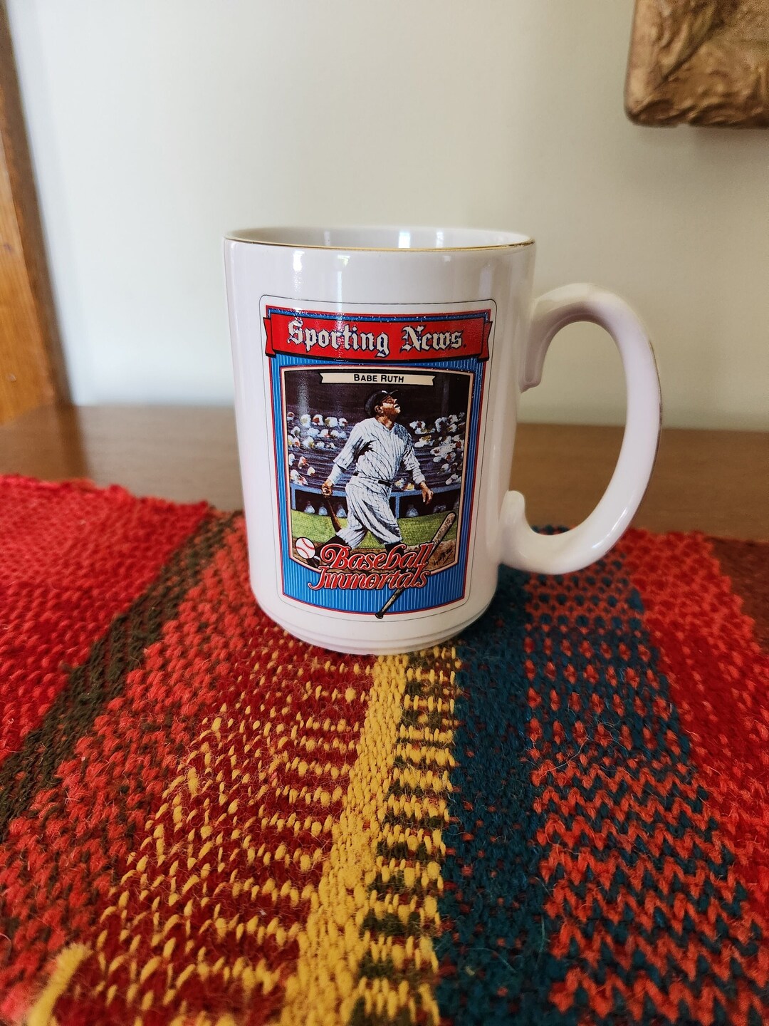 Very Cool & Vintage 1988 Sporting News Baseball Immortals BABE RUTH ...