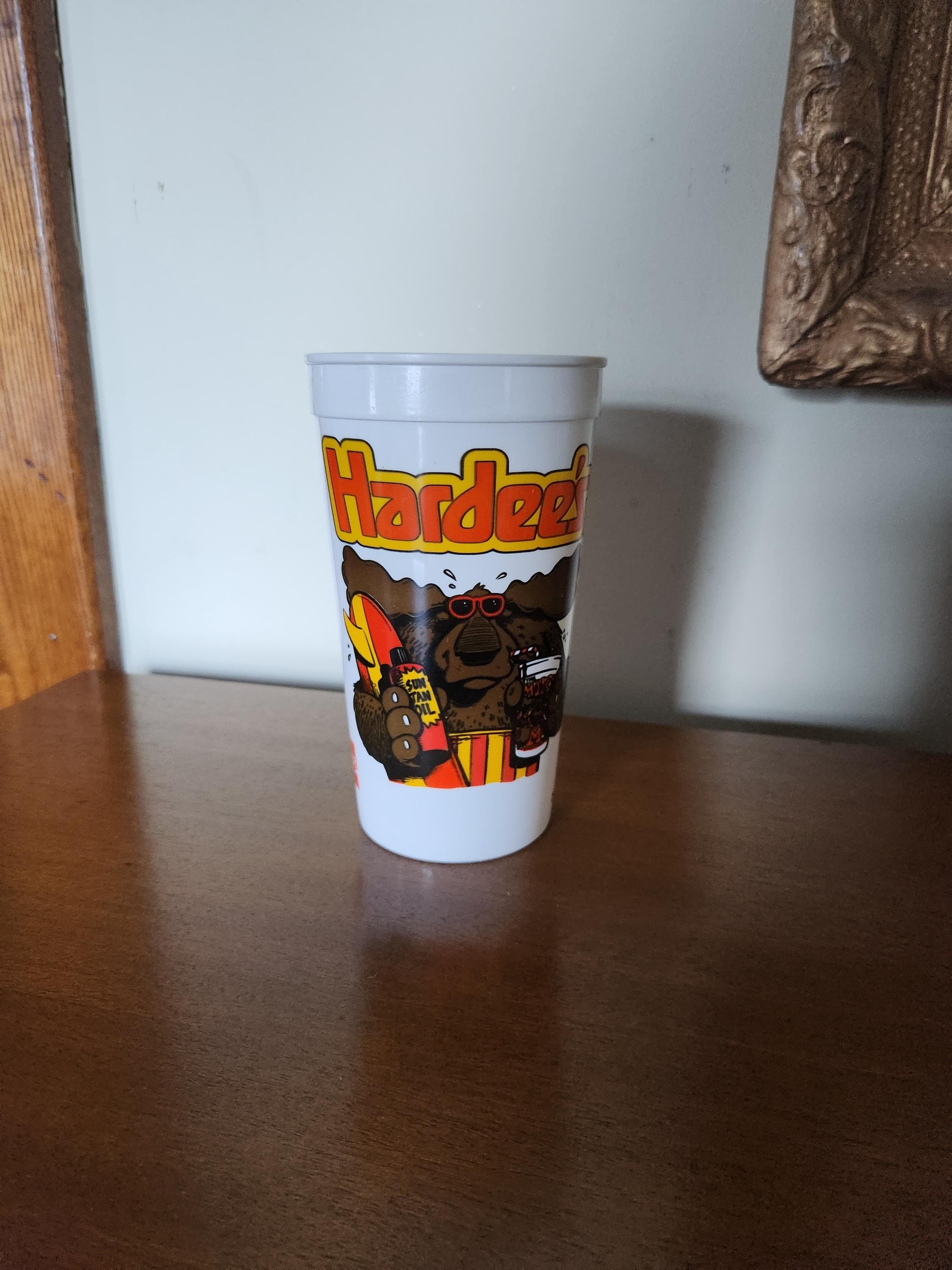 Super Cool & Vintage 1989 HARDEE'S the MOOSE Football / Surfing