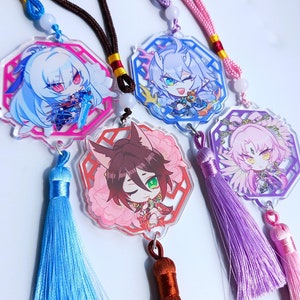 Honkai Starrail Xianzhou Luofu Tassle charms Jing Liu Fu Xuan Ting Yun Bai Lu