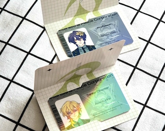 hsr holographic cards HSR IPC ID cards Dr Ratio Aventurine Ratiorine Holographic Photocard