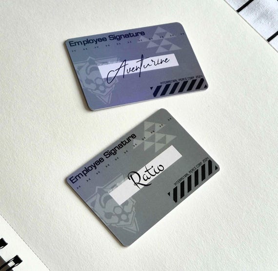 HSR IPC ID Cards Dr Ratio Aventurine Ratiorine Holographic