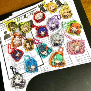 by meepancake Arknights Candy Tinted 1.5&quot; inch Acrylic Charms