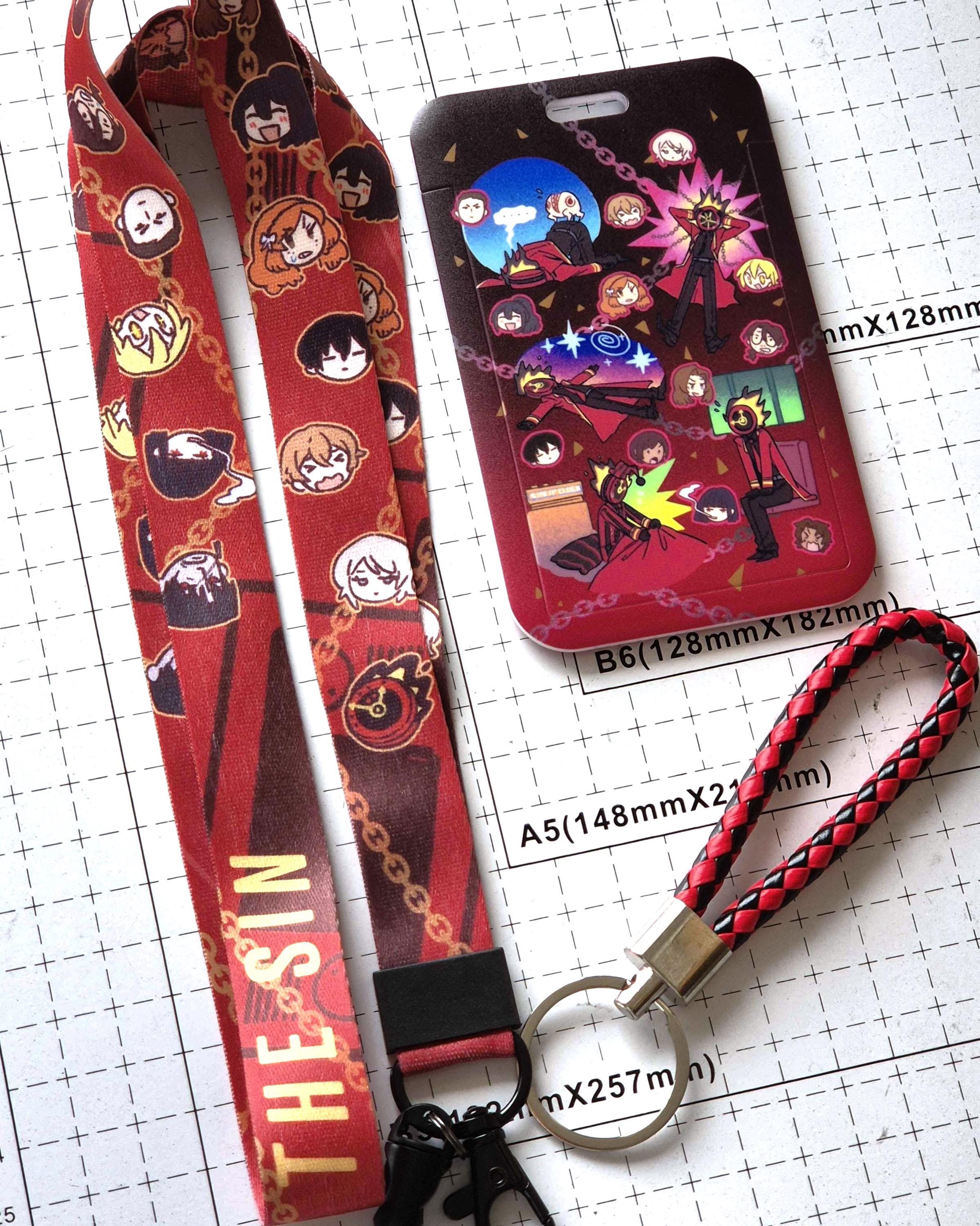 By Meepancake Limbus Company Lanyard & Cardcase Set - Etsy