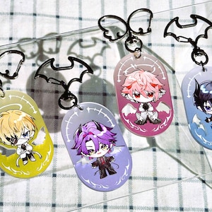 by Fishishtier VOLTACTION Angel×Devil Matt Acrylic Tag Charms