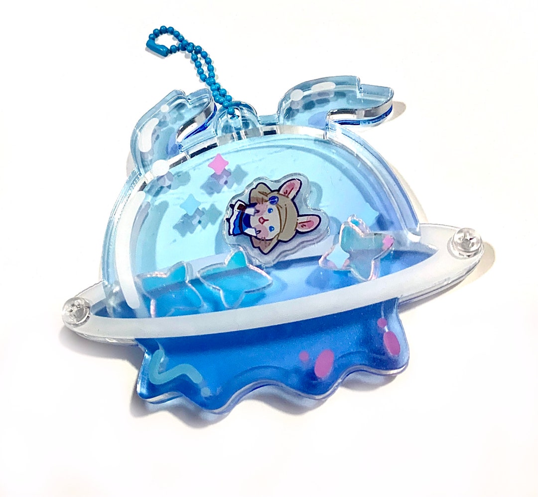 By Meepancake FFXIV Miw Miisv Jellyfish Shaker Case FF14 Omicron Etsy