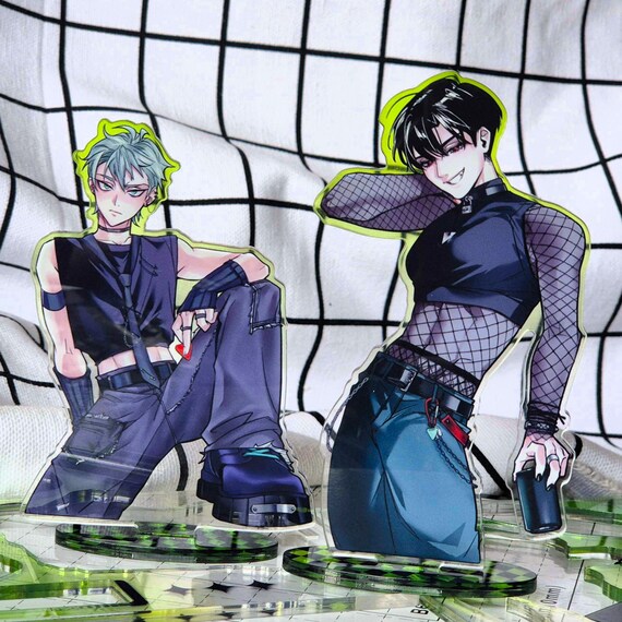 【IRONスタンド】アッキー様★専用ページ ALNST Ivan Till Grunge Punk A6 Standee Board - Etsy