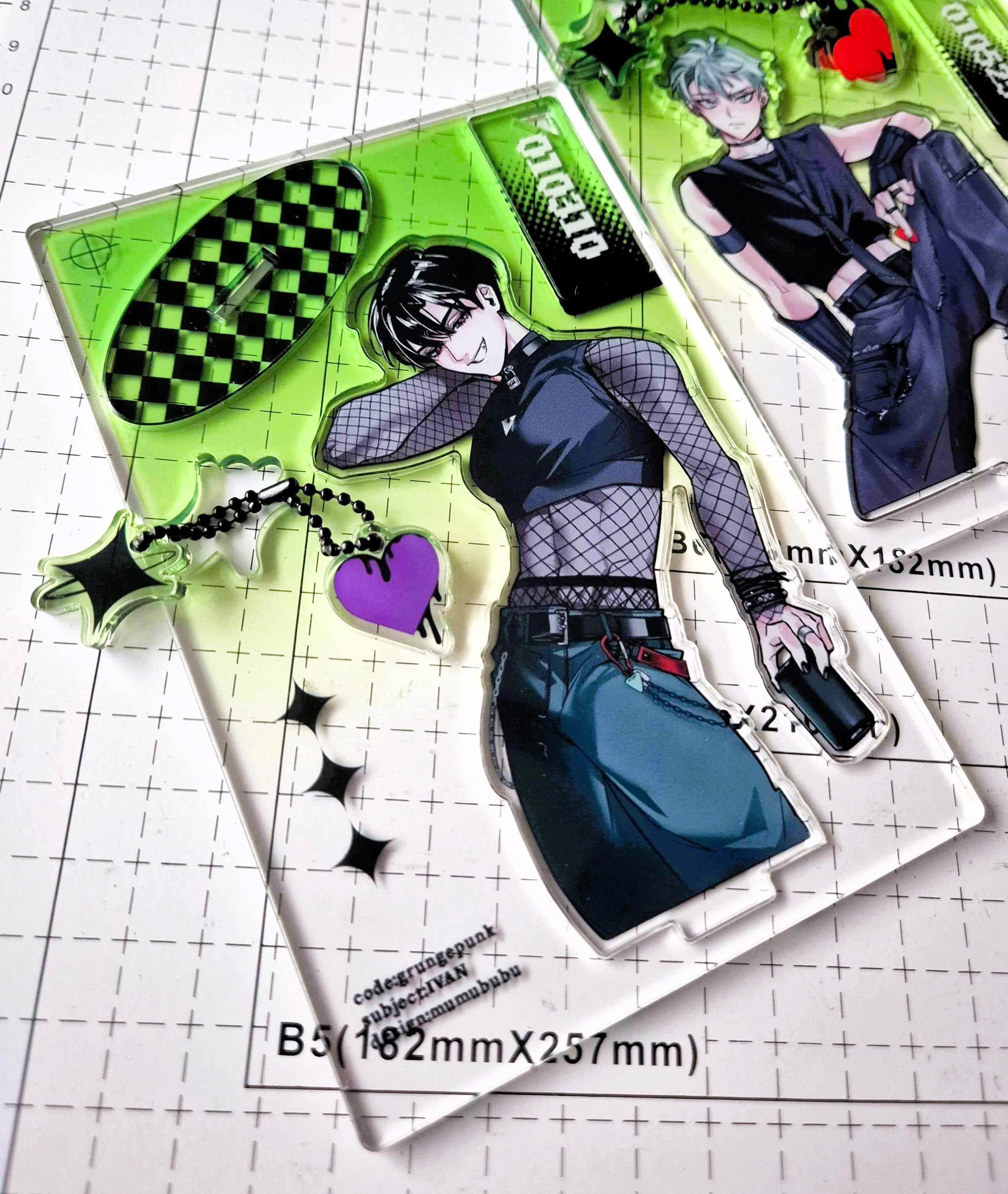 ALNST Ivan Till Grunge Punk A6 Standee Board - Etsy