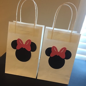 Minnie Mouse Gift/Goodie Party Bags