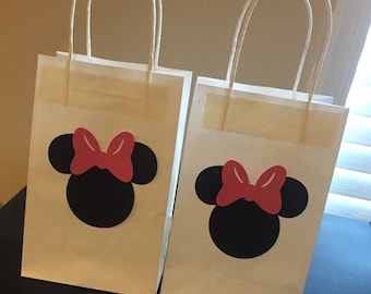 Minnie Mouse Gift/Goodie Party Bags