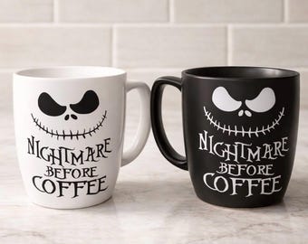 Taza de Pesadilla antes del café