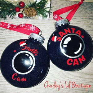 Santa Cam Christmas Ornament - Santa Cam - Ornament