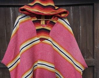 One-of-a-kind Poncho, Gift for her, Gift for him, Surf poncho, Gift for home, van life, travelers, wanderlust, handmade unique