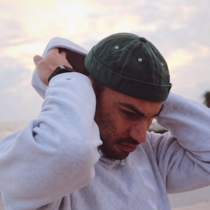 Modern Docker Navy Watch Hat Beanie 