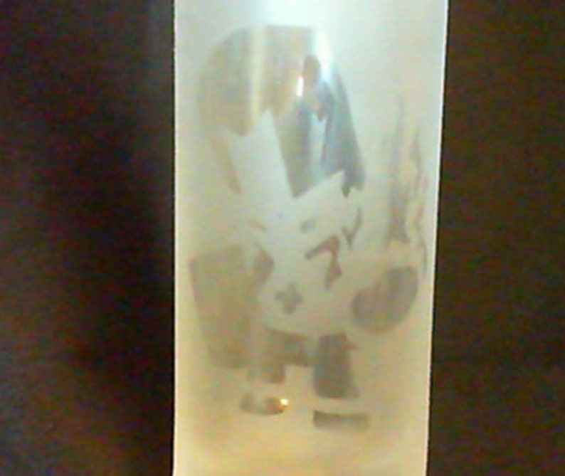 Orange Knight Castle Crashers shot glass
