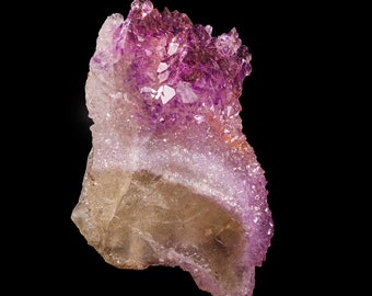 Améthyste rare de Karur, spécimen minéral naturel n° B 6863