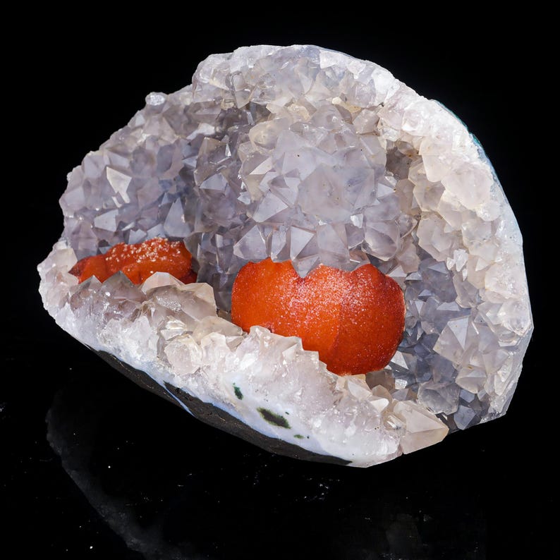 Rare Red Botryoidal Fluorites Natural Mineral Specimen # B 7031 - Etsy ...
