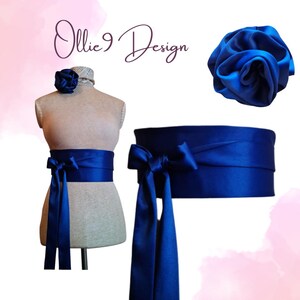 Cobalt Blue Belt - Etsy Denmark display picture 1