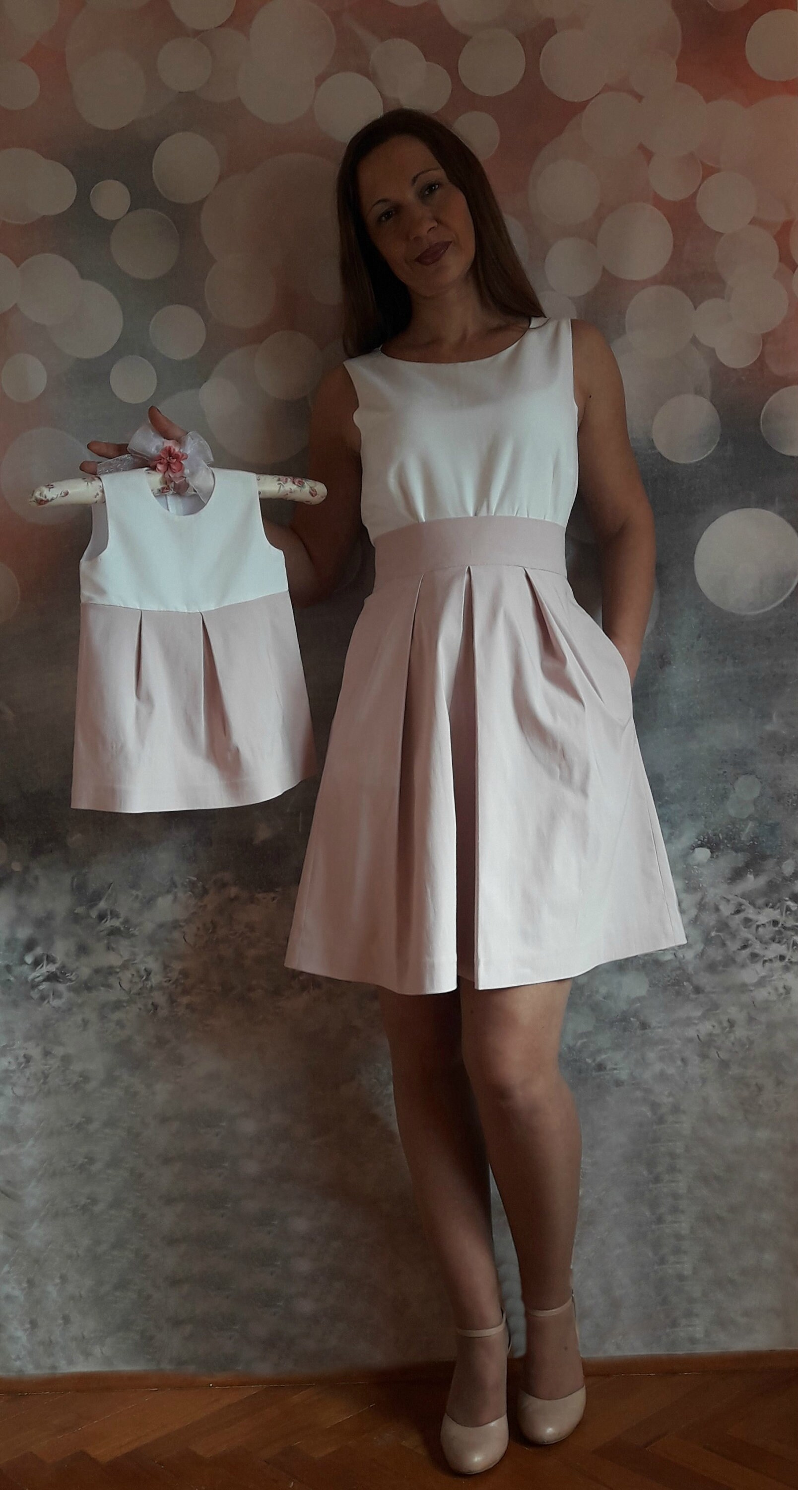 Passende Kleider für Mutter und Tochter Brautjungfernkleid Etsy