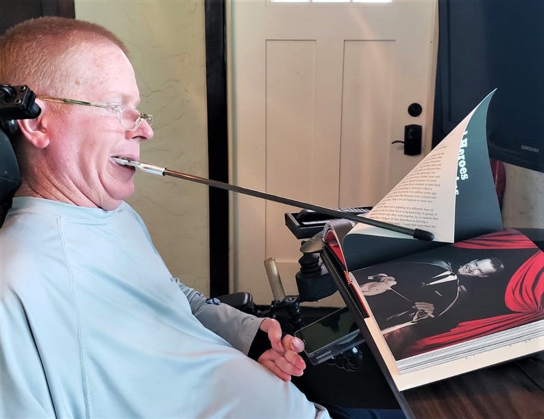 Mouth Stick Stylus Vbite Straight Capacitive for Touch Screen, Tablet