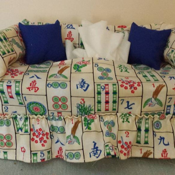 Mah Jong Sofa Etsy