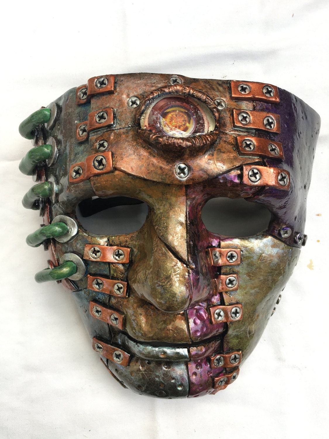 9 Third Eye Steampunk Mask Etsy