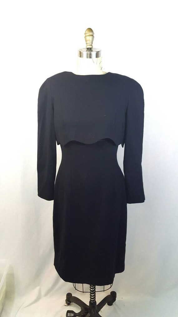 maggy london black dress