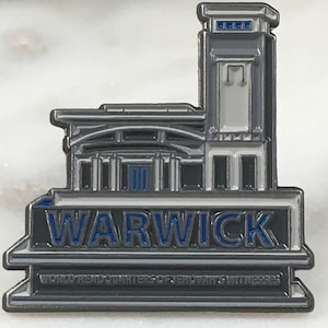 Warwick Bethel World JW Headquarters Lapel Pin with Rubber Clasp [Lot of 1]