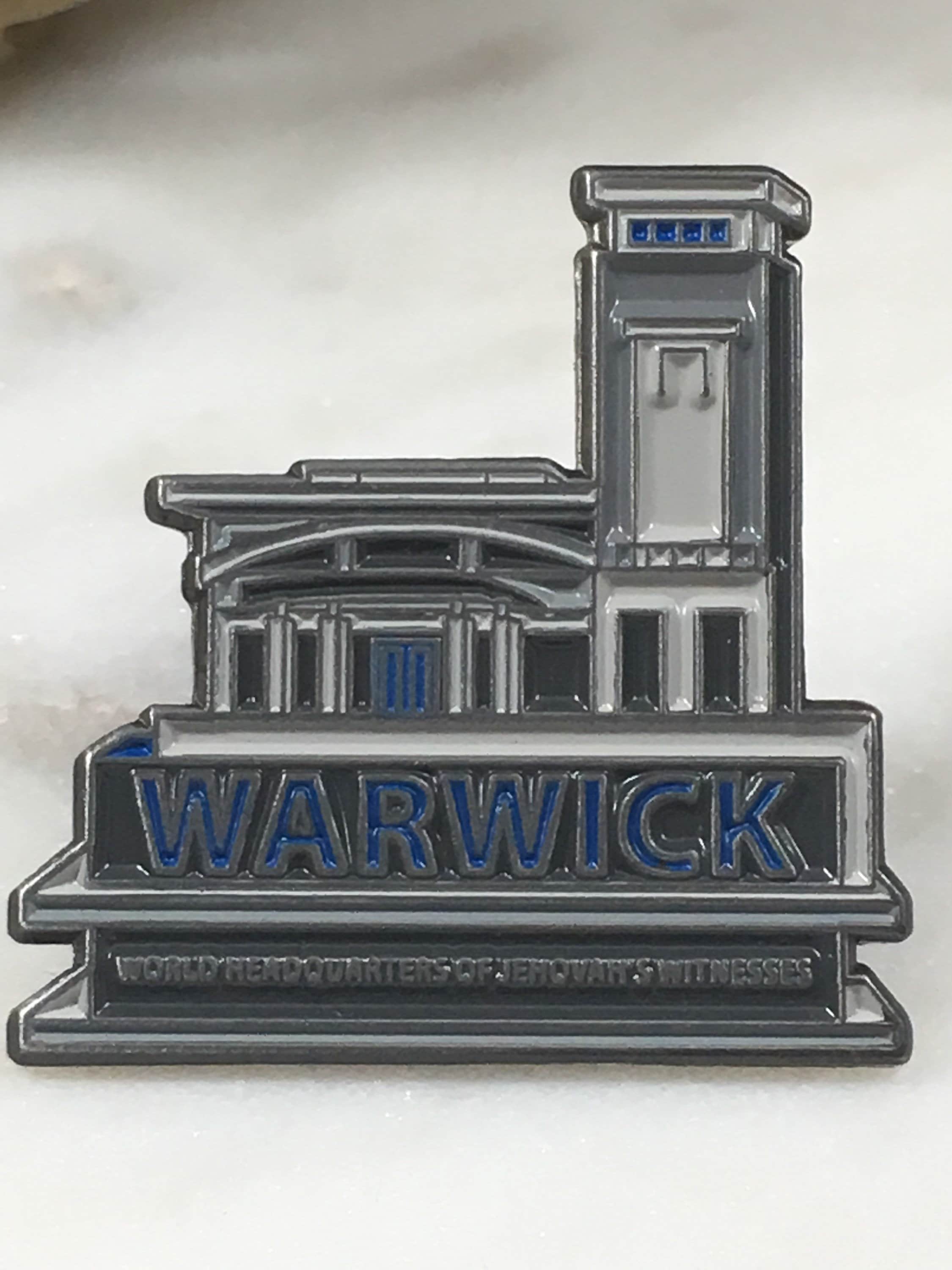 Warwick Bethel World JW Headquarters Lapel Pin With Rubber Etsy